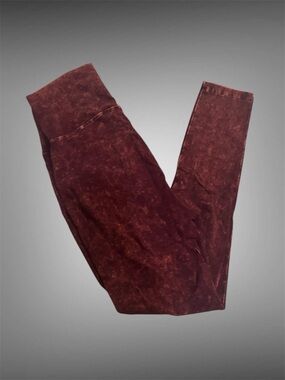 ZENANA SIGNATURE MINERAL WASH YOGA PANTS SIZE LARGE